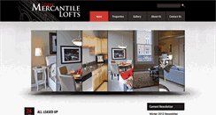 Desktop Screenshot of hamiltonmercantilelofts.com